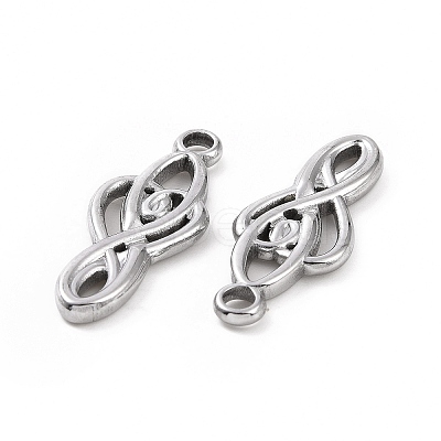 Non-Tarnish 304 Stainless Steel Pendants STAS-C003-13P-1