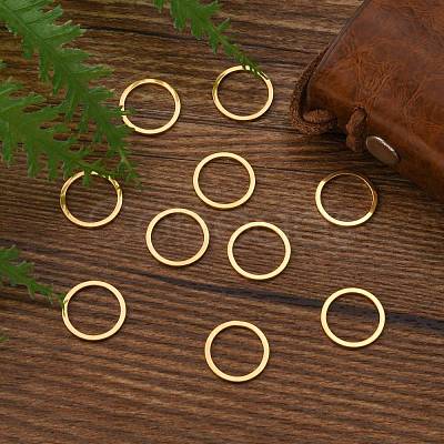 Ion Plating(IP) 304 Stainless Steel Linking Ring STAS-S079-14B-1