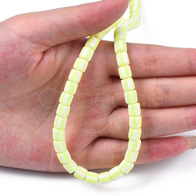 Handmade Polymer Clay Bead Strands CLAY-T020-12J-1