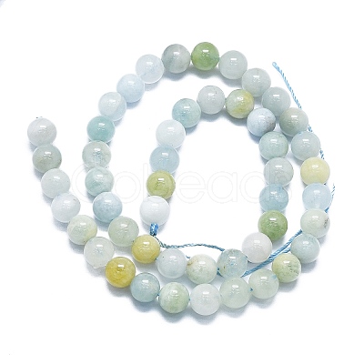 Natural Aquamarine Beads Strands G-K245-A15-04-1