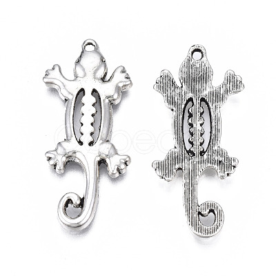 Tibetan Style Alloy Pendants TIBEP-N008-116-1