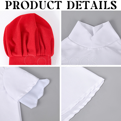 Polyester Clothing Set AJEW-WH20077-001B-1