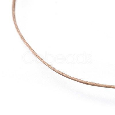 Adjustable Flat Waxed Polyester Cords Bracelet Making AJEW-JB00508-03-1