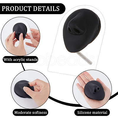 Soft Silicone Flexible Model Body Part Displays ODIS-WH0061-29C-1