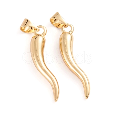 Brass Pendants KK-G393-01G-1