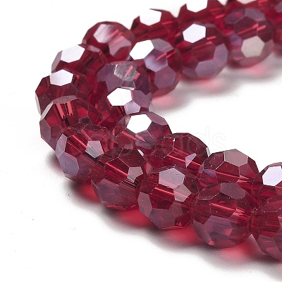 Transparent Glass Beads EGLA-A035-T8mm-B02-1