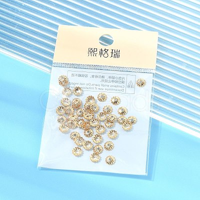 SHEGRACE Brass Beads Caps XGRPCU482-285G-1