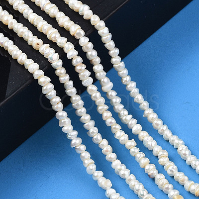 Natural Cultured Freshwater Pearl Beads Strand PEAR-N015-03B-1