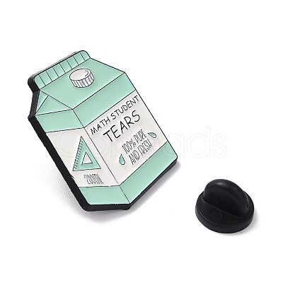 Tears Milk Box Enamel Pins JEWB-M044-04D-EB-1