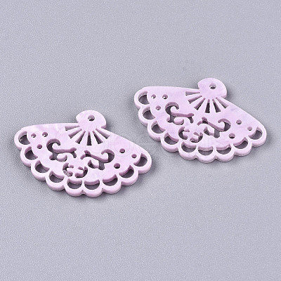 Resin Pendants X-CRES-R195-02B-1