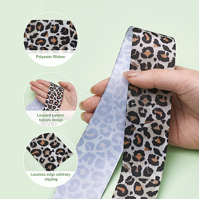 4Rolls 4 Style Polyester Ribbon OCOR-PJ0001-007B-1