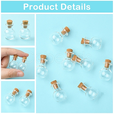 8Pcs Glass Bottles BOTT-FS0001-02-1