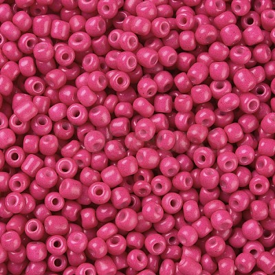 Baking Paint Glass Seed Beads SEED-US0003-3mm-K5-1