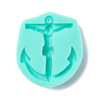 Cross & Anchor Pendant Food Grade Silicone Molds LS-DIY-M040-06-1