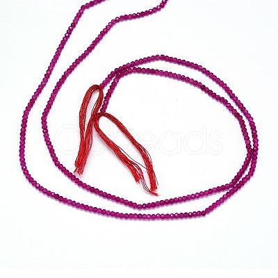 Natural White Jade Bead Strands G-G914-2mm-06-1