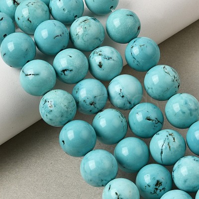 Natural Magnesite Beads Strands G-E384-01-12mm-01-1