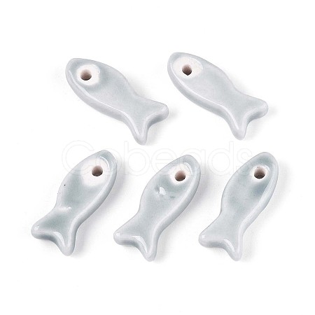 Handmade Porcelain Ceramic Beads PORC-T134-01F-1