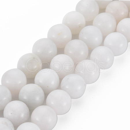 Natural Rainbow Moonstone Beads Strands G-N328-024-1