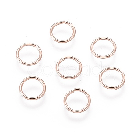 304 Stainless Steel Open Jump Rings STAS-O098-02RG-06-1