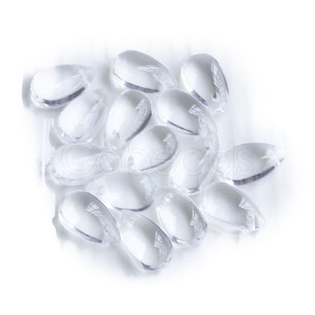 Transpaarent Glass Beads GLAA-WH0001-02A-21-1