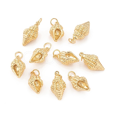 Eco-Friendly Brass Pendants KK-I698-03G-1