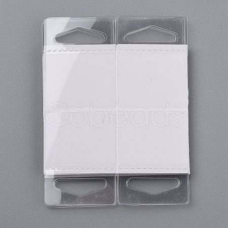 Transparent PVC Self Adhesive Hang Tabs LS-CDIS-Z001-01A-1