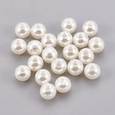 ABS Plastic Imitation Pearl Beads KY-G009-12mm-02-1