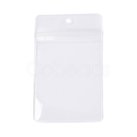 Rectangle Transparence EVA Zip Top Gift Bags OPP-T003-02C-03-1