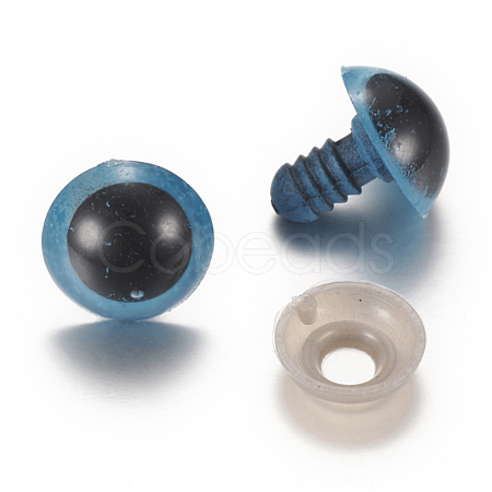 Craft Plastic Doll Eyes Stuffed Toy Eyes DIY-R039-18mm-04-1