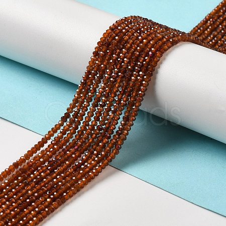 Natural Orange Garnet Beads Strands X-G-M426-A01-01-1