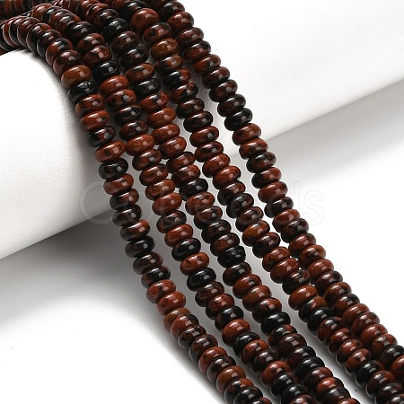 Natural Mahogany Obsidian Beads Strands G-Z110-B28-2x4mm-1