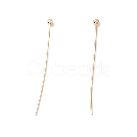 Brass Ball Head Pins KK-WH0058-02C-G02-1