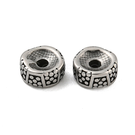Column 304 Stainless Steel Beads STAS-E214-09AS-02-1