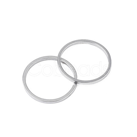 Non-Tarnish 304 Stainless Steel Linking Ring STAS-T047-15G-1