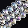 Electroplate Glass Beads Strand EGLA-S188-22-B03-1