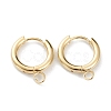 201 Stainless Steel Huggie Hoop Earring Findings STAS-P283-01B-G-1