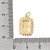 Religion Brass Micro Pave Cubic Zirconia Pendants KK-E799-02D-G-3