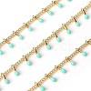 Handmade Enamel Beaded Chains X-CHC-P007-D10-1