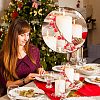 Plastic Artificial Berry Candle Ring AJEW-WH0401-05-5