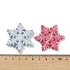 Christmas Theme UV Plating Opaque Rainbow Iridescent Acrylic Beads SACR-R001-03A-4