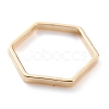 Brass Linking Rings KK-Y003-05A-G-3