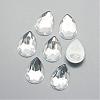 Acrylic Rhinestone Flat Back Cabochons GACR-Q010-18x25-16-1