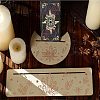 2Pcs 2 Style Natural Wood Card Stand for Tarot DJEW-GF0001-23-4