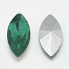 Pointed Back Glass Rhinestone Cabochons RGLA-T083-7x15mm-15-2