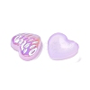 UV Plating Acrylic Cabochons OACR-H121-02F-2