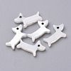 Puppy Natural Freshwater Shell Beads SHEL-T007-34-1