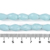 Opaque Solid Color Beads Strands EGLA-N013-P4mm-D11-4
