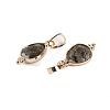 Natural Labradorite Faceted Pendans KK-L218-004G-02-2