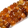 Natural Agate Beads Strands G-H295-B01-09-2