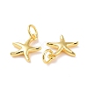 Brass Charms X-KK-G418-22G-3